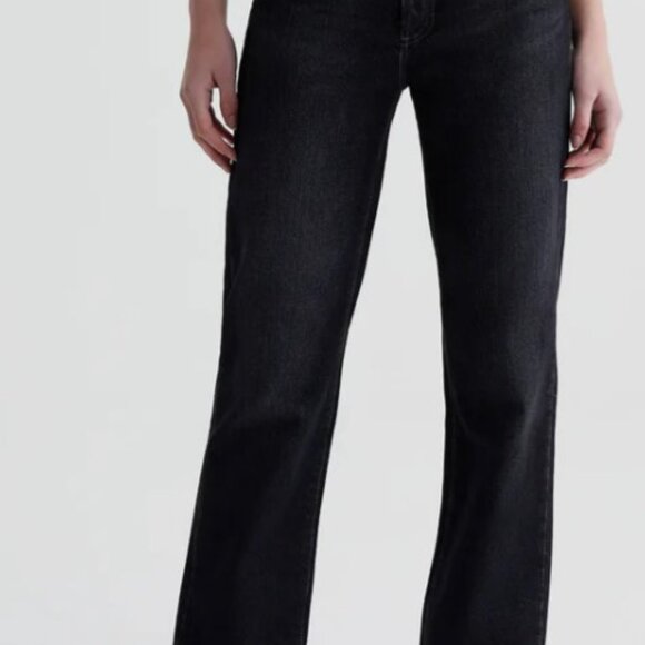 🖤 AG Adriano Goldschmied Alexxis Slim Coated Jeans - Size 24NWT